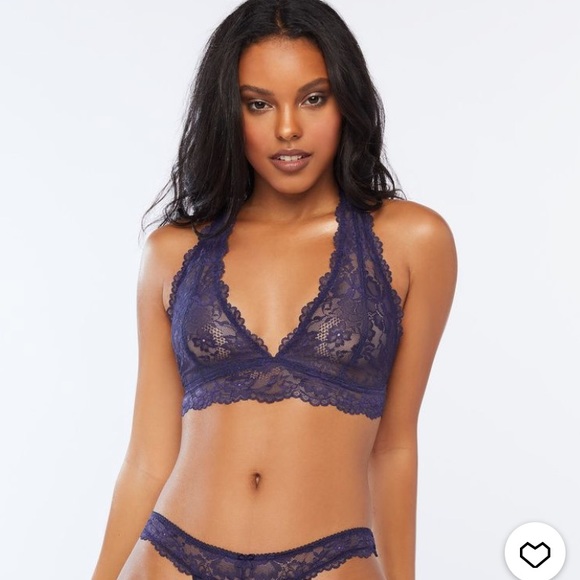 Savage X Fenty Other - SavageXFenty//floral lace bralette size sm…